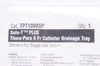 CareFusion TPT1000SP Safe-T Plus Thora-Para 8 Fr Catheter Drainage Tray Case of 3