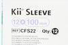 Applied Medical CFS22 Kii Sleeve 12 x 100mm (x) - Box of 12