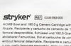 Stryker 0306-563-000 ACM Bowl and Cement Cartridge 180.0g (x) ~ 2021/02