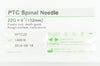 Hakko 6PTC22 PTC Havel's Spinal Ndle 22G x 6 inch (x)