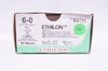 Ethicon 697 6-0 Ethilon Nylon Stre P-1 11mm 3/8c Reverse Cutting 18in -Box of 32