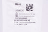 Ethicon M651 4 SURGICAL STEEL MONOFILAMENT B&S22, V-40 48mm 1/2c TaperCut, 18in
