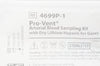 Smiths Medical 4699P-1 Portex Pro-Vent Arterial Blood Sampling Kit