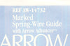 Arrow AW-14732 Marked Spring-Wire Guide with Arrow Advancer