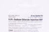 B. Braun S8004-5384 09% Sodium Chloride Injection USP 50ml Partial Fill (x)