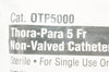 CareFusion OTP5000 Non-Valved Cath. Drainage Tray Thora-Para 5Fr (x)