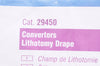 Cardinal Health 29450 Conventors Lithotomy Drape, Level 4, 105 x 44 x 35 inch