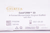 Galatea FR3D06 GalaForm 3D A Formed Bioresorbable Surgical Scaffold-Pack of 2(x)