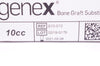 Biocomposites 910-010 Genex Bone Graft Substitute 10cc (x)