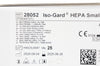 Teleflex 28052 Iso-Gard HEPA Small A Bacterial/Viral Filter - Box of 25