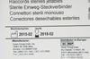 Sorin Group 029282000 Sterile Connectors 1/2in x 1/2in x 1/4in Y (x) - Box of 15