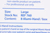 Instrument Specialists 760 ISI Alumni-Hand Aluminum Hand Immobilizer-Box of 8(x)