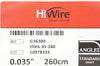 Cook G36300 HiWire Hydrophilic Wire Guide, Angled 0.035inch x 260cm (x)