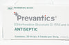 PDI B123ST Prevantics Antiseptic Device Swab - Box of 160 (x)