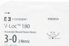 Covidien VLOCL0124 3-0 V-Loc 180 Wound Closure Device P-14 3/8c 24mm, 18inch (x)