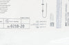 Halyard 0210-20 Mic Gastro-Enteric Feeding Tube 20Fr