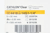 Smiths Medical 4418 Jelco Cathlon Clear IV Cath. 14G1-1/4inch (x) - Box of 50