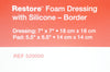 Hollister 520000 Restore Foam Dressing w/Silicone-Border 7x7inch - Box of 3 (x)