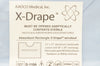 AADCO Medical D-110A X-Drape Absorbent Rectangle Shield w/Cutout 12 x17 inch (x)