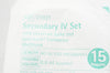 Braun V1921 Secondary IV Transfer Set 15 Drops/ml 40in Priming Volume 8.8mL (x)