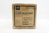 Medline NON27712EL Procedural Fluid-Resistant Face Mask w/ Earloops - Box of 300