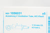 Medtronic Xomed 1056031 Armstrong V Ventilation Tube H/C-Flex - Box of 5