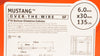 Boston Scientific 3917106031 Mustang PTA Balloon Dilatation Catheter 6.0x30mm(x)