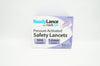 MediCore 802 Pressure Activated Safety Lancets 30G x 1.6mm - Box of 84