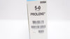 Ethicon 8556H 5-0 Prolene RB-1 17mm 1/2c Taper 36inch (x) - Box of 36