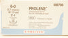 Ethicon M8706 6-0 Prolene C-1 13mm 3/8c Taper 30inch - Box of 12