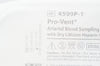 Smiths Medical 4599P-1 Portex Pro-Vent Arterial Blood Sampling Kit