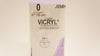 Ethicon J694H 0 Vicryl Stre Coated OS-4 22mm 1/2c Reverse Cutting, 27inch (x)