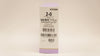 Ethicon VCP259H 2-0 Coated Vicryl Plus Stre CT-1 36mm 1/2c, 27 inch - Box of 30