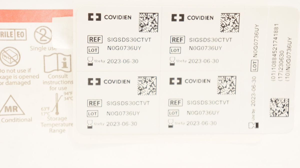 Covidien SIGSDS30CTVT Signia Small Diameter Curved Tip Intelligent Rel ...