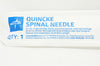 Medline PAIN8028 Quincke Spinal Ndle, 20G x 6inch