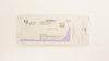 Ethicon J643 4-0 Coated VICRYL Polyglactin 910 Stre Undyed Braided, 18inch