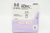 Ethicon J562G 6-0 Coated Vicryl Stre Violet Braided S-28 7.6mm 1/2c(x)-Box of 12