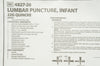 Smiths Medical 4827-20 Portex Lumbar Puncture Infant 22G Quincke (x)