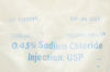 ICU Medical 0.45% Sodium Chloride Injection USP 150ml