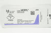 Ethicon J936 Coated Vicryl Stre PS-1 24mm 3/8c Reverse Cutting, 27inch (x)