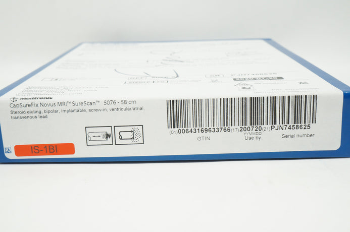 Medtronic 5076-58 CapSureFix Novus MRI SureScan 5076 -58 cm
