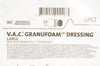 KCI M8275053/5 V.A.C. Granufoam Dressing Large