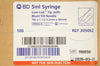 BD 305062 5 ml Syringe Luer-Lock Tip Blunt Fill Ndle 18G x 1-1/2in - Case of 100