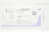 Ethicon J649 2 Coated VICRYL Polyglactin 910 Stre TP-1 65mm 1/2c Taper 27 inch