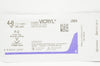 Ethicon J504 4-0 Coated VICRYL Stre P-2 8mm 1/2c Reverse Cutting, 18inch