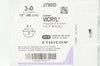 Ethicon J790D 3-0 Coated VICRYL X-1 22mm 1/2c Reverse Cutting, 18inch (x)