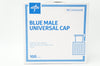 Medline DYNJCAPB Blue Male Universal Cap - Box of 100