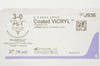 Ethicon J936 Coated Vicryl Stre PS-1 24mm 3/8c Reverse Cutting, 27inch (x)