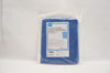 Medline DYNJP2414BL 3/4 Drape, Fan-Folded 53inch x 77inch