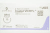 Ethicon J603 0 Coated VICRYL Polyglactin Stre UR-6 26mm 5/8c Taperpoint, 27inch